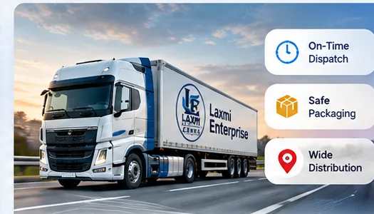 Modern truck for faster FRP material delivery